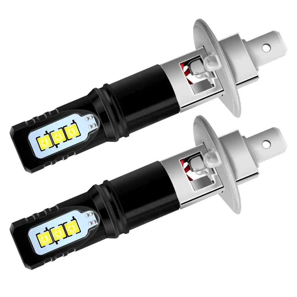 2 Pcs Car Led Fog Light 6SMD 12-24v 6500k Super-bright White 1100lm Shock-proof Headlight Bulb Kit
2 Pcs Car Led Fog Light 6SMD 12-24v 6500k Super-bright White 1100lm Shock-proof Headlight Bulb Kit