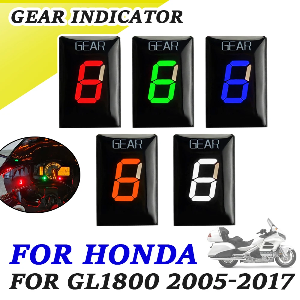 

Motorcycle Accessories Gear Indicator Display Meter Ecu Mount Speed Display For Honda GL1800 Goldwing 1800 GL 1800 Goldwing1800