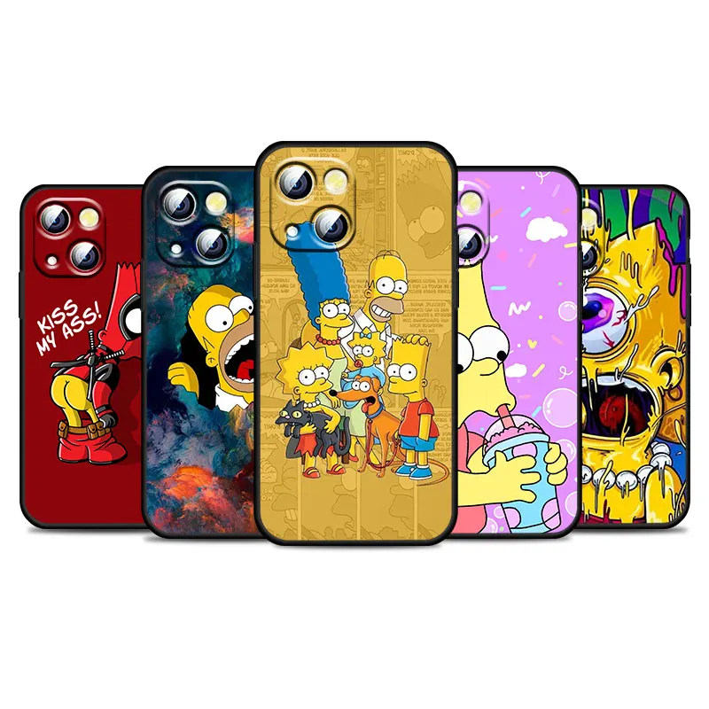 The Simpsons family For Apple iPhone 13 12 11 Pro mini XS MAX XR X 7 8 6 5S Plus Silicone Soft Black Phone Case
The Simpsons family For Apple iPhone 13 12 11 Pro mini XS MAX XR X 7 8 6 5S Plus Silicone Soft Black Phone Case