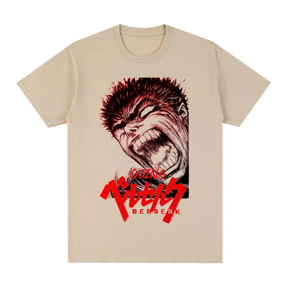Berserk, винтажная дизайнерская модная одежда в стиле Харадзюку С аниме, Хлопковая мужская футболка, новая футболка, женские топы
Berserk, винтажная дизайнерская модная одежда в стиле Харадзюку С аниме, Хлопковая мужская футболка, новая футболка, женские топы