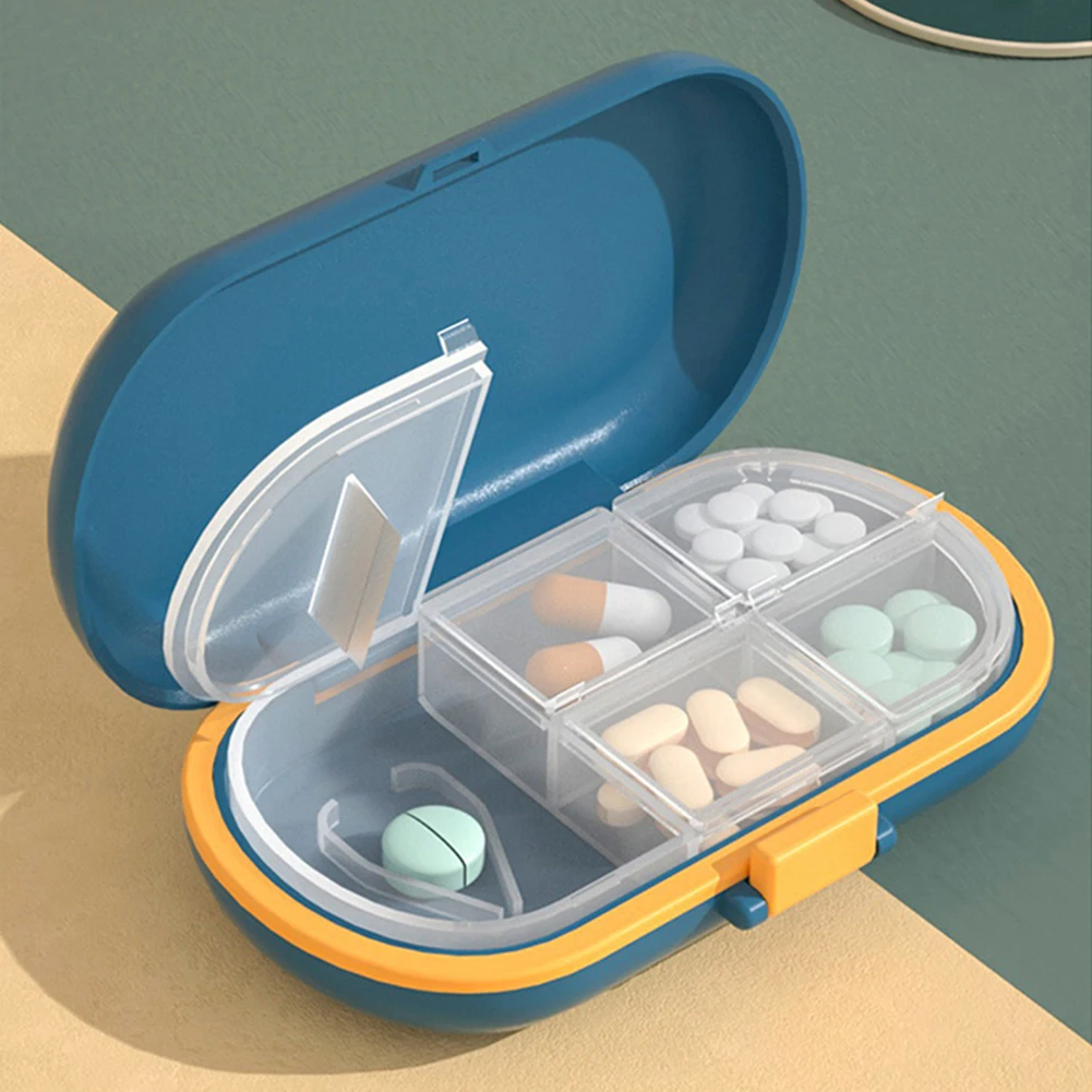 2 In 1 Plastic Compartmentalized Medicine Box Detachable Vitamin Holder Pill Cutter Pill Case Blade Box for Daily Use
2 In 1 Plastic Compartmentalized Medicine Box Detachable Vitamin Holder Pill Cutter Pill Case Blade Box for Daily Use