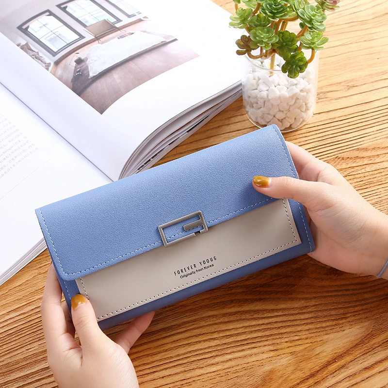 PU Leather Women Wallets Luxury Long Hasp Fold-over Pattern Coin Purses Female Brand Solid Colors New Thin Clutch Phone Bag
PU Leather Women Wallets Luxury Long Hasp Fold-over Pattern Coin Purses Female Brand Solid Colors New Thin Clutch Phone Bag