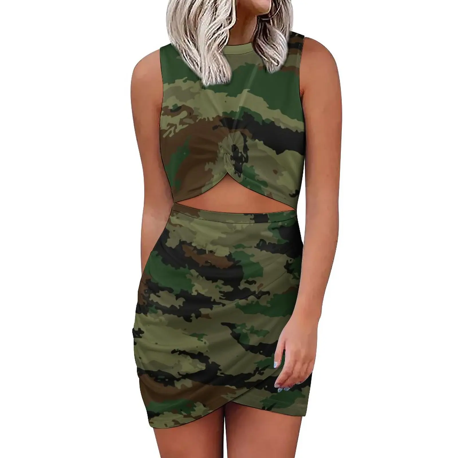 Черно-зеленое камуфляжное женское платье с рисунком леса, сексуальные летние платья без рукавов вечерние праздничное платье большого размера с рисунком
Черно-зеленое камуфляжное женское платье с рисунком леса, сексуальные летние платья без рукавов вечерние праздничное платье большого размера с рисунком