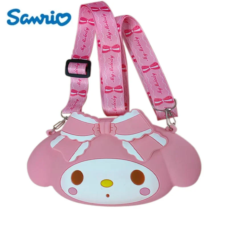 New Sanrio MyMelody Silicone Coin Purse Cinnamoroll Kids Messenger Bag Shoulder Bag Cartoon Princess Bag Gift for Kids
New Sanrio MyMelody Silicone Coin Purse Cinnamoroll Kids Messenger Bag Shoulder Bag Cartoon Princess Bag Gift for Kids