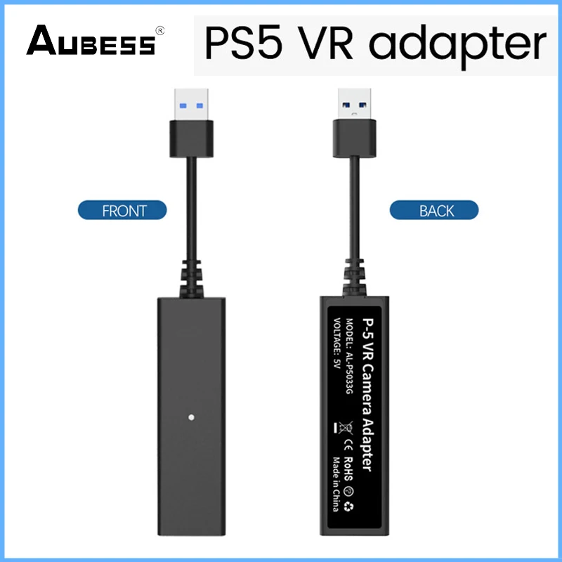Портативный мини-адаптер USB 3,0 для камеры PS VR к PS5, Кабель-адаптер «штырь-гнездо» для консоли PS4
Портативный мини-адаптер USB 3,0 для камеры PS VR к PS5, Кабель-адаптер «штырь-гнездо» для консоли PS4