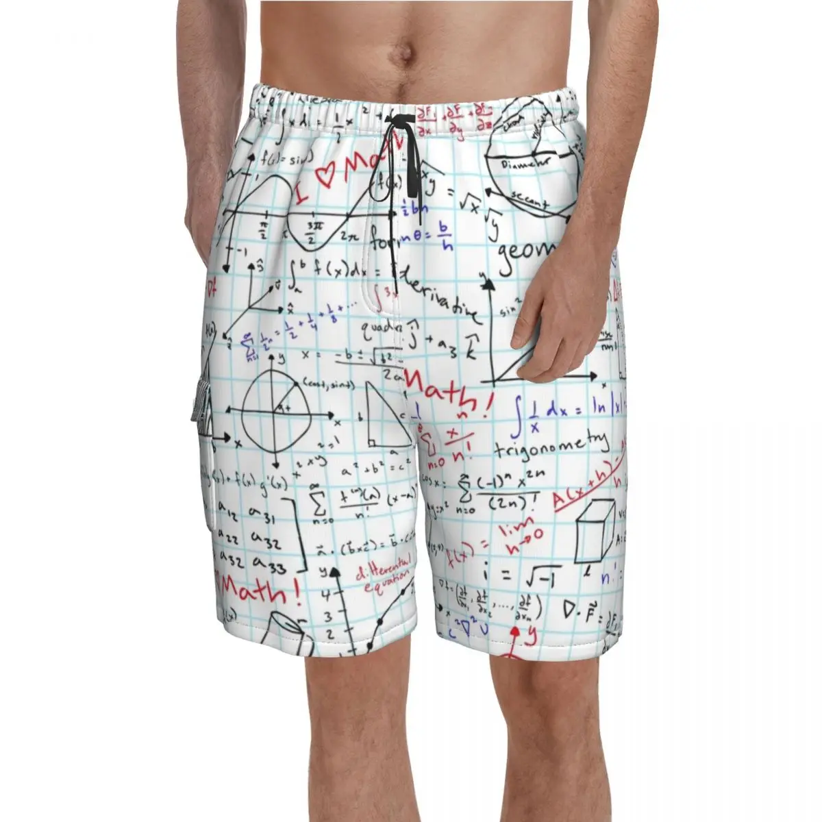Math Board Shorts Math Homework Classic Board Short Pants Male Print Plus Size Swim Trunks Birthday Present
Math Board Shorts Math Homework Classic Board Short Pants Male Print Plus Size Swim Trunks Birthday Present