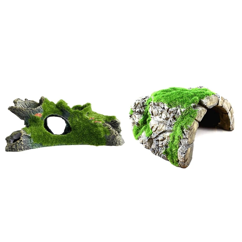 Aquarium Resin Mountain View Moss Tree House Cave & Reptile Caves, Fish Hideouts In Sanctuary, Resting Natural Caves
Aquarium Resin Mountain View Moss Tree House Cave & Reptile Caves, Fish Hideouts In Sanctuary, Resting Natural Caves