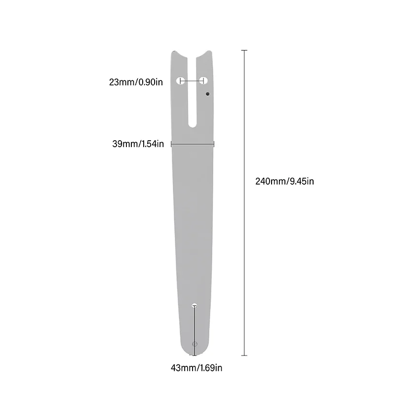 Металлическая направляющая пластина для мини-электропилы 4/6/8 дюймов
Металлическая направляющая пластина для мини-электропилы 4/6/8 дюймов