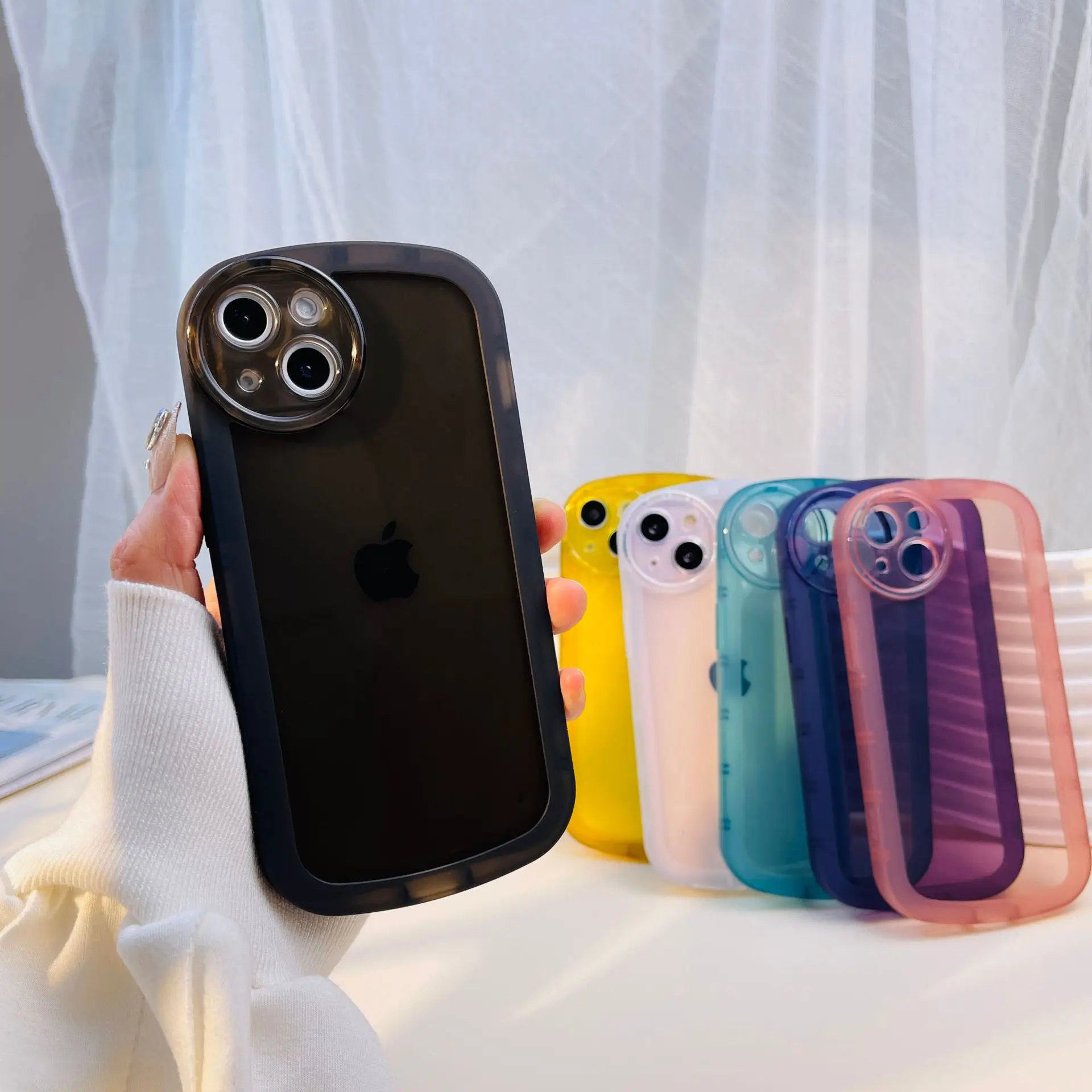 Прозрачный мягкий чехол для телефона 
Прозрачный мягкий чехол для телефона