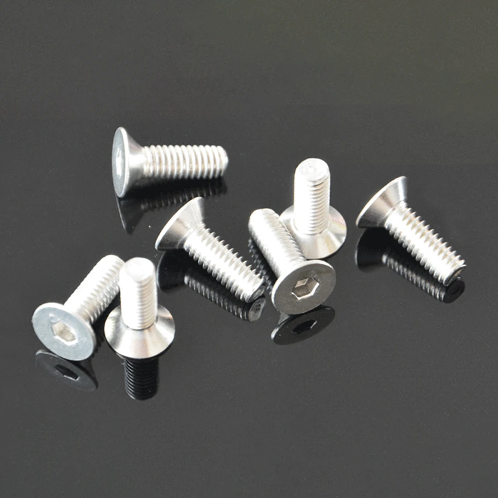 M6 x 12 14 16 18 25 30-60mm Countersunk Flat Head Hex Allen Scoket Screw Bolts 304 Stainless Stee lDIY Car Model Furniture
M6 x 12 14 16 18 25 30-60mm Countersunk Flat Head Hex Allen Scoket Screw Bolts 304 Stainless Stee lDIY Car Model Furniture