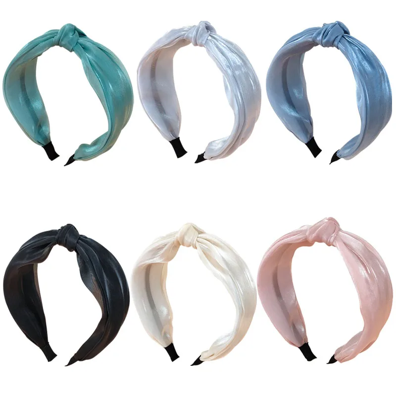 Fashion Wide Headbands Glitter Fabric Hairhoops Women Styling Knot Hairbands Solid Color Head Band Girl Hair Accessories
Fashion Wide Headbands Glitter Fabric Hairhoops Women Styling Knot Hairbands Solid Color Head Band Girl Hair Accessories