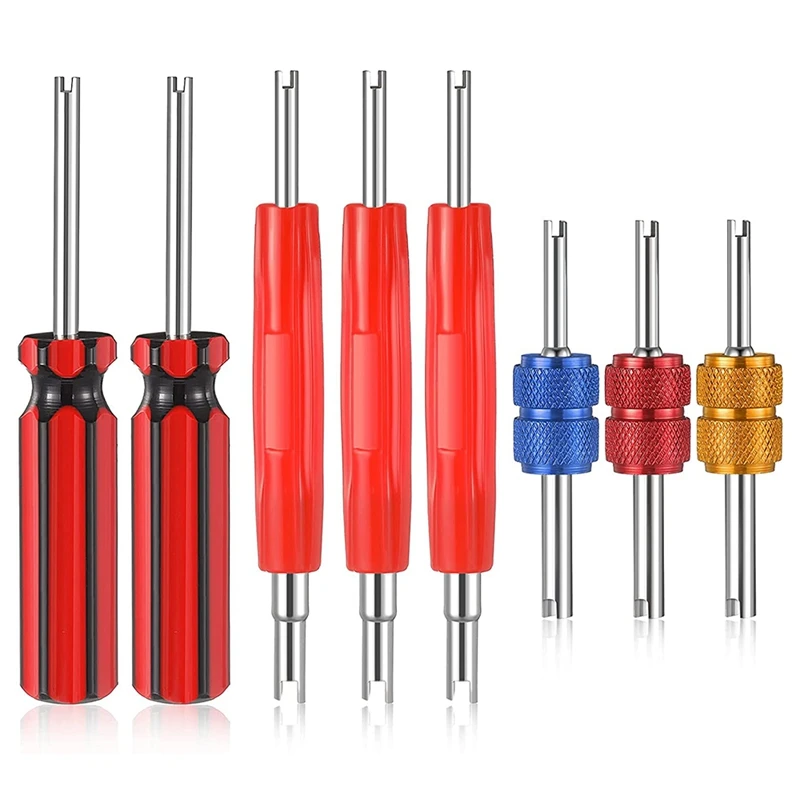Big deal 9 Pieces Valve Core Removal Tool Set Dual Head Valve Core Remover Tire Repair Tools for Car Truck
Big deal 9 Pieces Valve Core Removal Tool Set Dual Head Valve Core Remover Tire Repair Tools for Car Truck