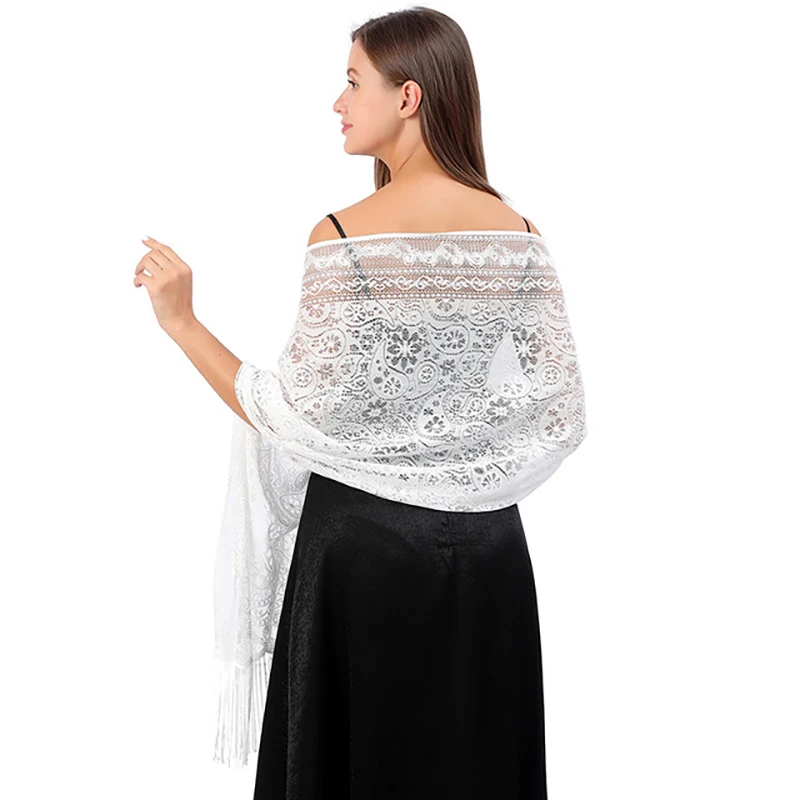 Muslim Women Tassel Scarf Hollow Out Trendy High-quality Ladies Breathable Shawl Muffler Girls Versatile Headscarf Decoration
Muslim Women Tassel Scarf Hollow Out Trendy High-quality Ladies Breathable Shawl Muffler Girls Versatile Headscarf Decoration
