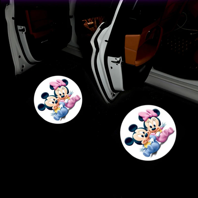 2 шт. Miniso Disney Микки Минни Стич автомобиля Добро пожаловать двери лазерная проекционная лампа беспроводной индукционный светодиодный светильник для Subaru Skoda KIA
2 шт. Miniso Disney Микки Минни Стич автомобиля Добро пожаловать двери лазерная проекционная лампа беспроводной индукционный светодиодный светильник для Subaru Skoda KIA