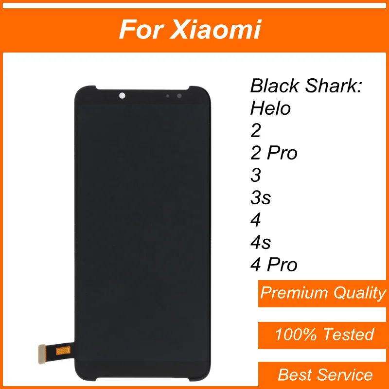Оригинальный Восстановленный AMOLED-экран A +++ для Xiaomi Black Shark 2 3 3s 4s 4 Pro Helo, ЖК-дисплей, сенсорный дигитайзер, замена 
Оригинальный Восстановленный AMOLED-экран A +++ для Xiaomi Black Shark 2 3 3s 4s 4 Pro Helo, ЖК-дисплей, сенсорный дигитайзер, замена