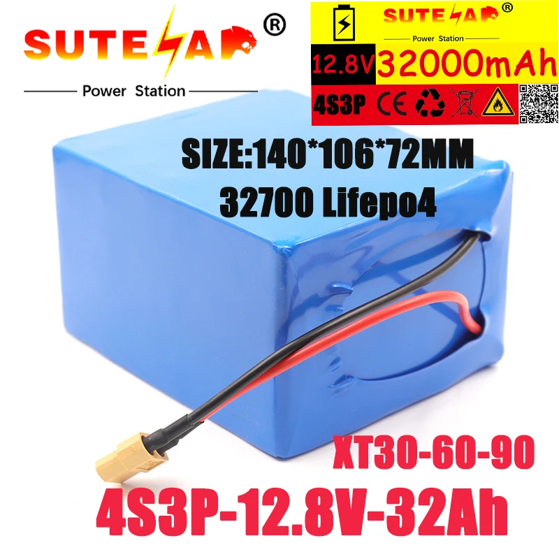 32700 Lifepo4 Batterij 4S3P 12.8V 32Ah Met 4S 30A Maximale 60A Evenwichtige Bms Voor Elektrische Boot Ononderbroken voeding 12V
32700 Lifepo4 Batterij 4S3P 12.8V 32Ah Met 4S 30A Maximale 60A Evenwichtige Bms Voor Elektrische Boot Ononderbroken voeding 12V