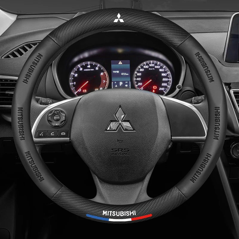 Кожаный чехол на руль автомобиля нескользящий 38 см для Mitsubishi Lancer ex ASX Outlander pajero l200 galant evo автомобильные аксессуары
Кожаный чехол на руль автомобиля нескользящий 38 см для Mitsubishi Lancer ex ASX Outlander pajero l200 galant evo автомобильные аксессуары