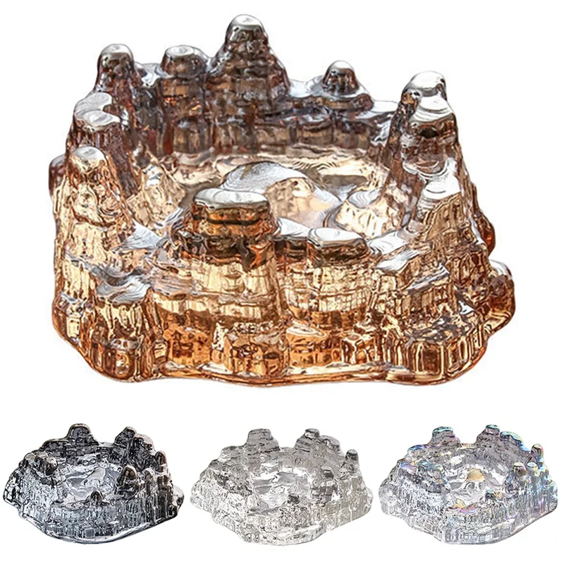 1Pcs Modern Crystal Glass Ashtray Cigar Ashtray Mount Shape Ashtray Nordic Home And Office Living Room Decor
1Pcs Modern Crystal Glass Ashtray Cigar Ashtray Mount Shape Ashtray Nordic Home And Office Living Room Decor