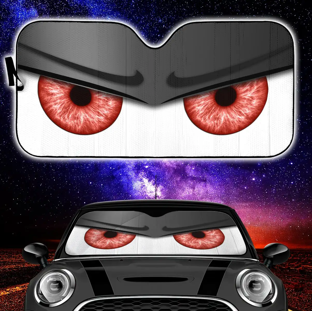 Black Funny Angry Cartoon Eyes Car Auto Sun Shades Windshield Accessories Decor Gift
Black Funny Angry Cartoon Eyes Car Auto Sun Shades Windshield Accessories Decor Gift