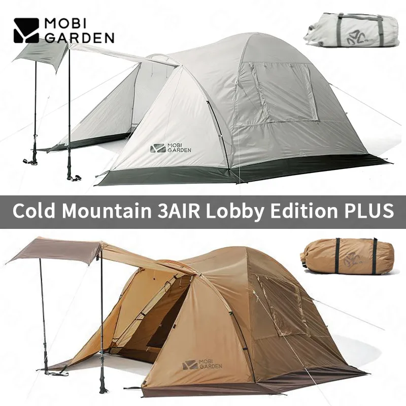 Mobi Garden Camping Hiking 3persons Large Space Tent Folding Winter Outdoor Travel Tent Snow Skirt Design Waterproof PU4000MM
Mobi Garden Camping Hiking 3persons Large Space Tent Folding Winter Outdoor Travel Tent Snow Skirt Design Waterproof PU4000MM