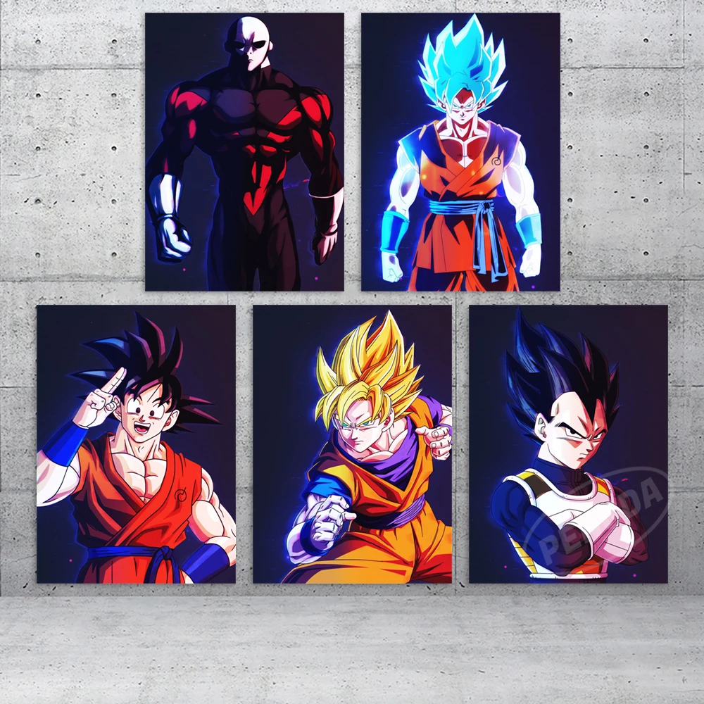Холст Dragon мяч плакат картина в стиле аниме Goku стена Vegeta IV художественные принты Super Saiyan картины украшение для дома для гостиной
Холст Dragon мяч плакат картина в стиле аниме Goku стена Vegeta IV художественные принты Super Saiyan картины украшение для дома для гостиной