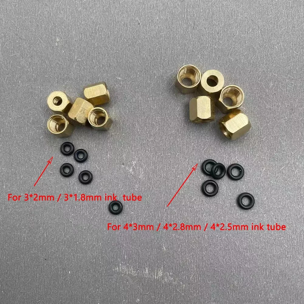NEW2023 50PCS Copper nuts and o ring for Epson Mimaki Roland Mutoh DX4 DX5 DX7 TX800 XP6000 printer ink damper dumper ink hose t
NEW2023 50PCS Copper nuts and o ring for Epson Mimaki Roland Mutoh DX4 DX5 DX7 TX800 XP6000 printer ink damper dumper ink hose t