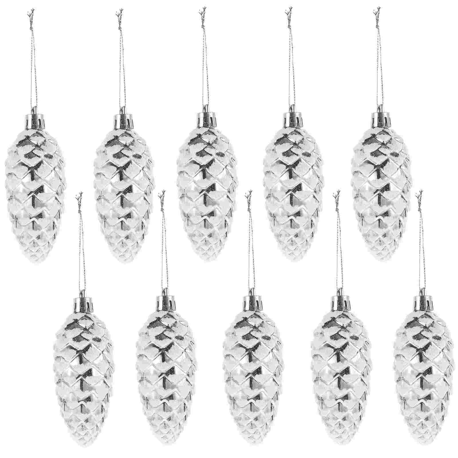 10 Pcs Fall Decorations Home Xmas Tree Pendant Christmas Pine Cones Hanging Ornaments
10 Pcs Fall Decorations Home Xmas Tree Pendant Christmas Pine Cones Hanging Ornaments
