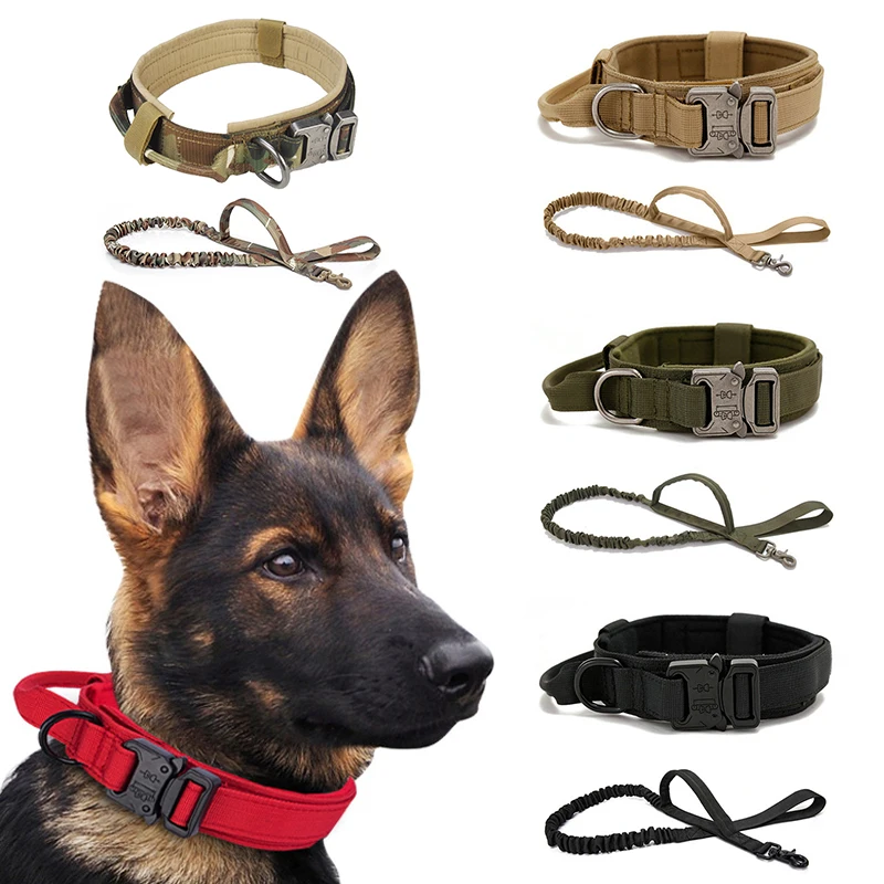 Military Tactical Dog Collar German Shepard Medium Large Dog Collars For Walking Training Duarable Dog Collar Control Handle
Military Tactical Dog Collar German Shepard Medium Large Dog Collars For Walking Training Duarable Dog Collar Control Handle