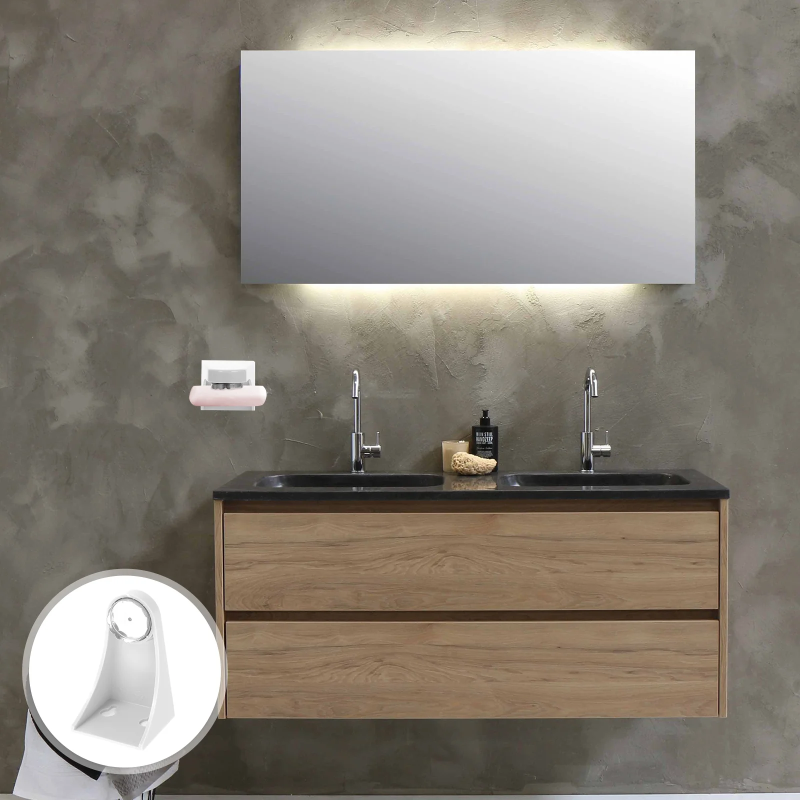 Soap Holder Dishwall Bathroom Shower Magnet Saver Containerrack Bar Sponge Tray Sucker Self Draining Home Dispenser Kitchen Bath
Soap Holder Dishwall Bathroom Shower Magnet Saver Containerrack Bar Sponge Tray Sucker Self Draining Home Dispenser Kitchen Bath