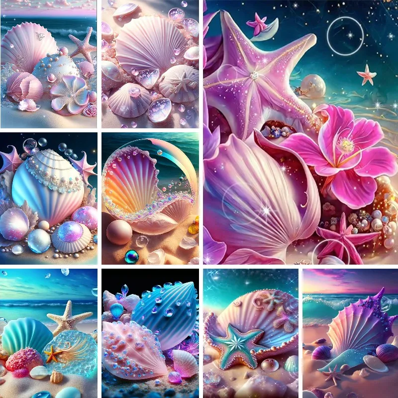 5D DIY Diamond Painting Moonlight River Pearls Shells Star Ocean Scenery Embroidery Mosaic Home Decoration New Year Gift
5D DIY Diamond Painting Moonlight River Pearls Shells Star Ocean Scenery Embroidery Mosaic Home Decoration New Year Gift
