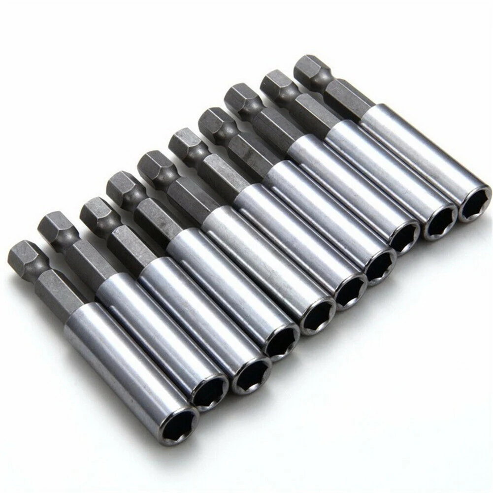 10Pcs Hex Magnetic Bit Holder Extension Bar Set Home Garden Tools Workshop Equipment Power For Power Drill Impact Driver
10Pcs Hex Magnetic Bit Holder Extension Bar Set Home Garden Tools Workshop Equipment Power For Power Drill Impact Driver