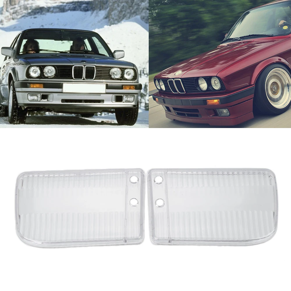 1Pair Headlight Cover Front Lamp Covers Headlight Lens For BMW E30 1984-1991 Exterior Lamp Hoods Replacement Parts
1Pair Headlight Cover Front Lamp Covers Headlight Lens For BMW E30 1984-1991 Exterior Lamp Hoods Replacement Parts