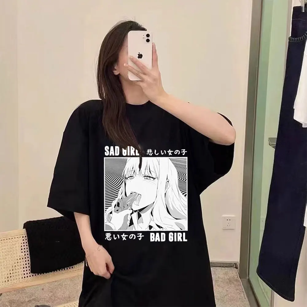 Summer Oversized Comfortable T-shirt Harajuku Kawaii Japanese Anime Simple Short Sleeve Top Casual Fashion Women's Clothing
Summer Oversized Comfortable T-shirt Harajuku Kawaii Japanese Anime Simple Short Sleeve Top Casual Fashion Women's Clothing