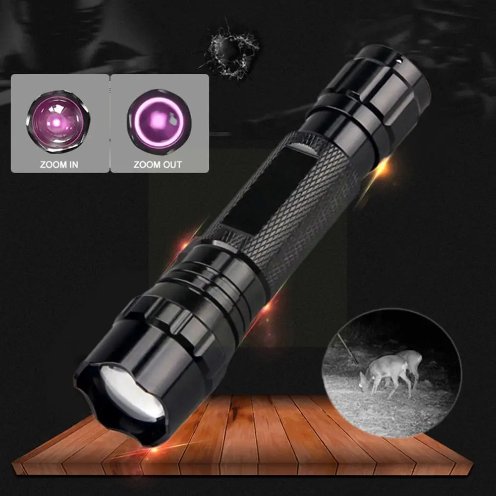 850nm Professional Night Hunting Torch Tactical Infrared Waterproof Zoomable Linterna Outdoor Radiation Flashlight D2n9
850nm Professional Night Hunting Torch Tactical Infrared Waterproof Zoomable Linterna Outdoor Radiation Flashlight D2n9