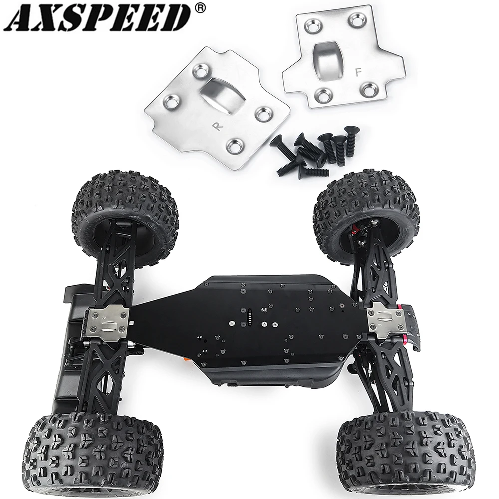AXSPEED Передняя и задняя защитная пластина шасси для 1/8 ARRMA KRATON Outcast Senton Talion Typhon Off-Road багги обновленные детали
AXSPEED Передняя и задняя защитная пластина шасси для 1/8 ARRMA KRATON Outcast Senton Talion Typhon Off-Road багги обновленные детали