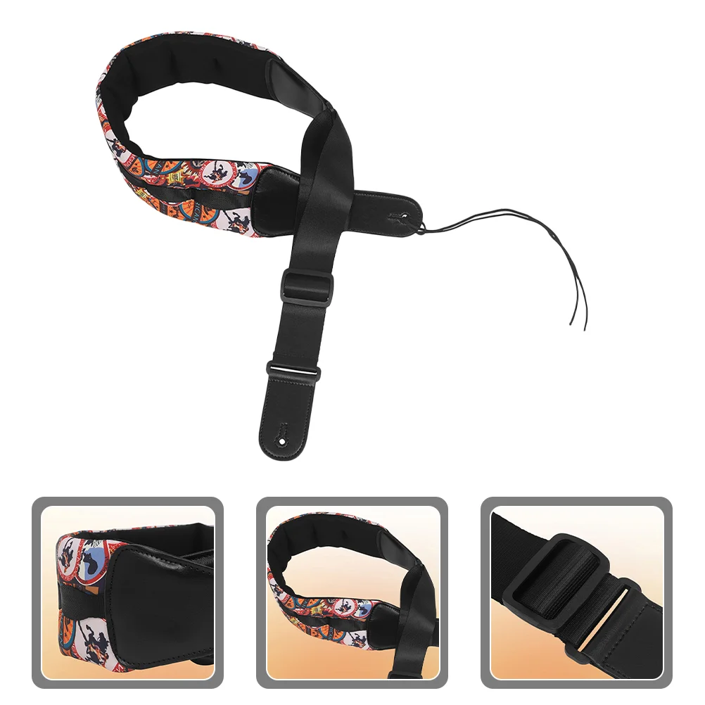 Guitar Strap Belt Shoulder Bohemian Style Practical Adjustable Bassgift Cotton Nylon Accessory 
Guitar Strap Belt Shoulder Bohemian Style Practical Adjustable Bassgift Cotton Nylon Accessory