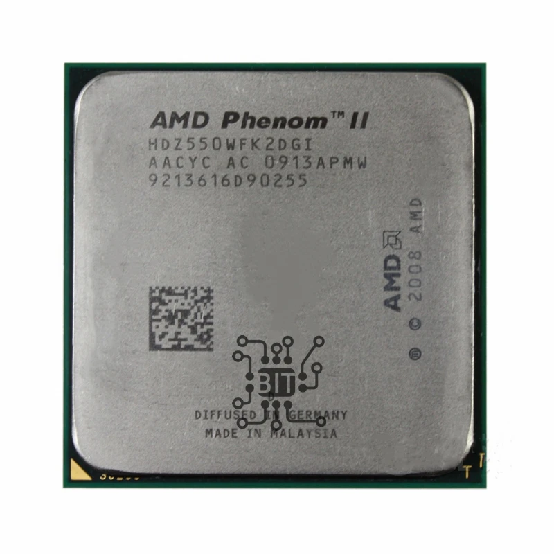 Двухъядерный процессор AMD Phenom II X2 550 3,1 ГГц HDZ550WFK2DGI /HDX550WFK2DGM разъем AM3 
Двухъядерный процессор AMD Phenom II X2 550 3,1 ГГц HDZ550WFK2DGI /HDX550WFK2DGM разъем AM3