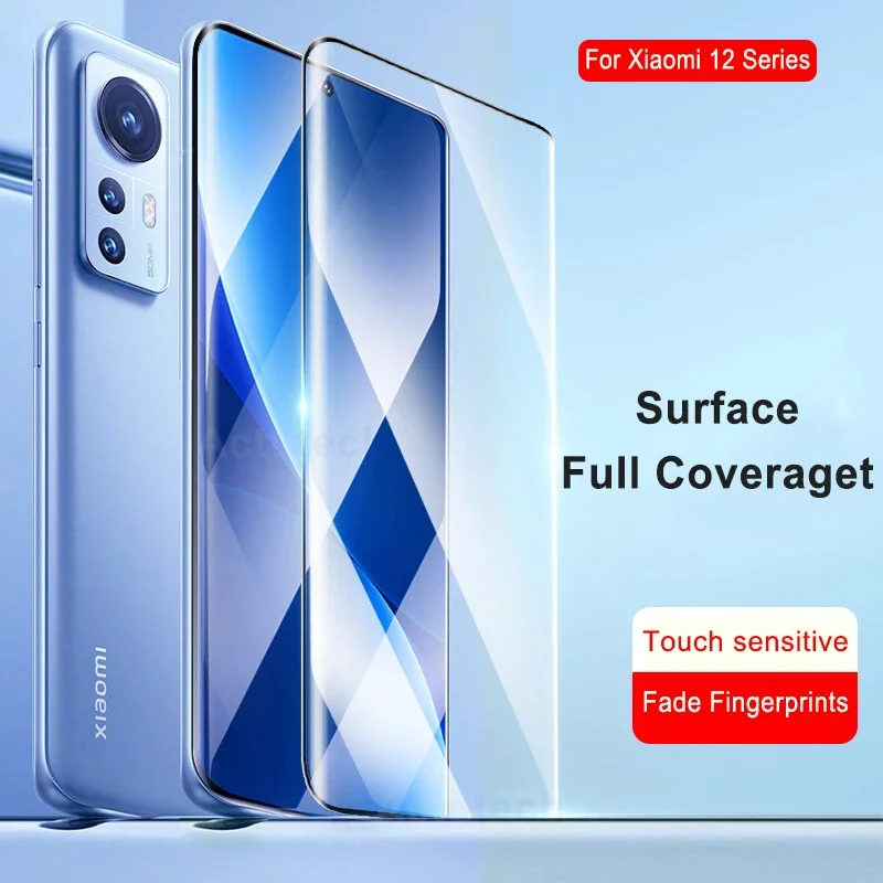 Hd Full Cover Curved Tempered Glass For Xiaomi 12 Pro Screen Protector In Xiaomi 12x Tempered Glass Mobile Phone Film Surface
Hd Full Cover Curved Tempered Glass For Xiaomi 12 Pro Screen Protector In Xiaomi 12x Tempered Glass Mobile Phone Film Surface