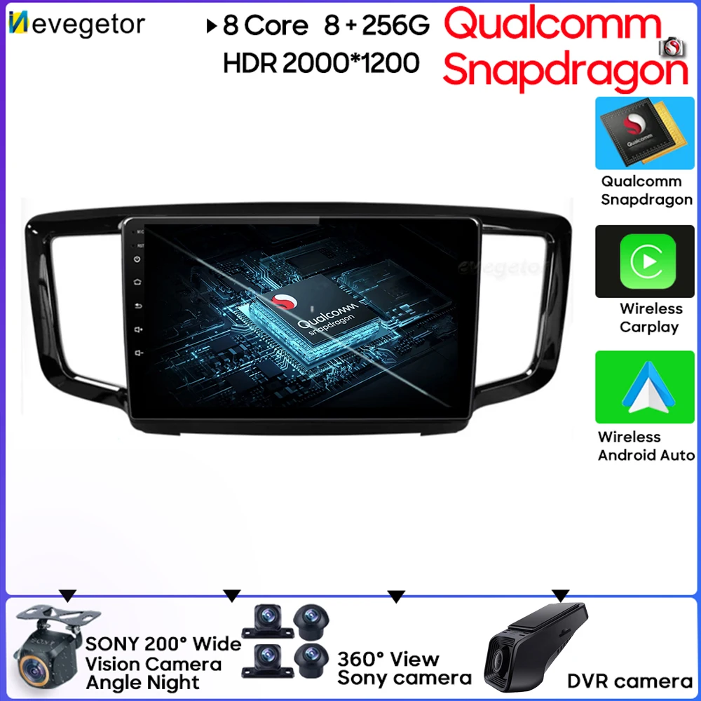 For HONDA Odyssey 2015 16 178 18 2019 8 Core Car Radio Player Android 13 Qualcomm Snapdragon GPS Navigation Wifi DSP Carplay
For HONDA Odyssey 2015 16 178 18 2019 8 Core Car Radio Player Android 13 Qualcomm Snapdragon GPS Navigation Wifi DSP Carplay