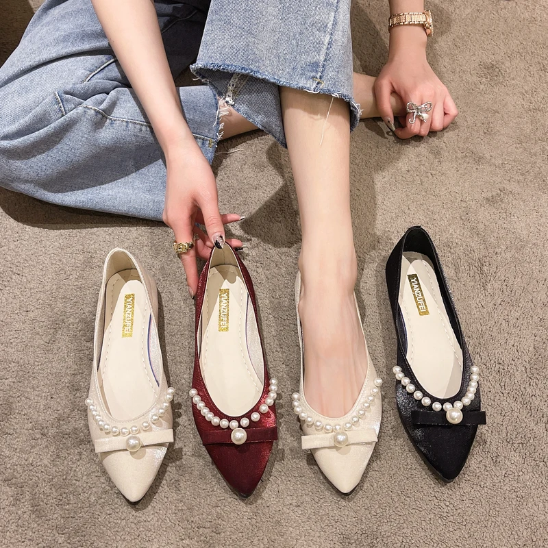 Slip On Shoes For Women Modis Female Footwear Pointed Toe Bow-Knot Casual Sneaker Soft Shallow Mouth Slip-on Summer Comfortable
Slip On Shoes For Women Modis Female Footwear Pointed Toe Bow-Knot Casual Sneaker Soft Shallow Mouth Slip-on Summer Comfortable