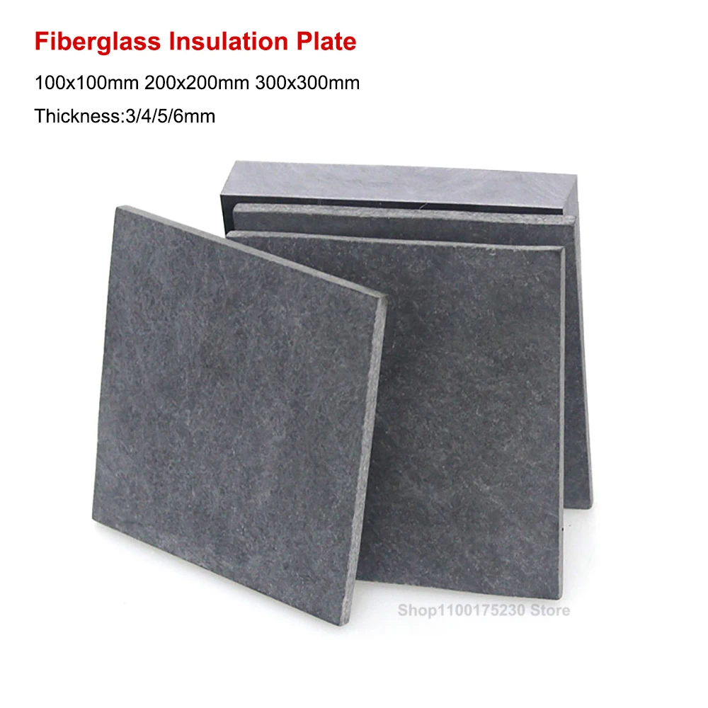1PCS 350 Degree Fiberglass Insulation Plate High Temperature Resistant Carbon Fiber Board Thick 3/4/5/6mm DIY Material
1PCS 350 Degree Fiberglass Insulation Plate High Temperature Resistant Carbon Fiber Board Thick 3/4/5/6mm DIY Material