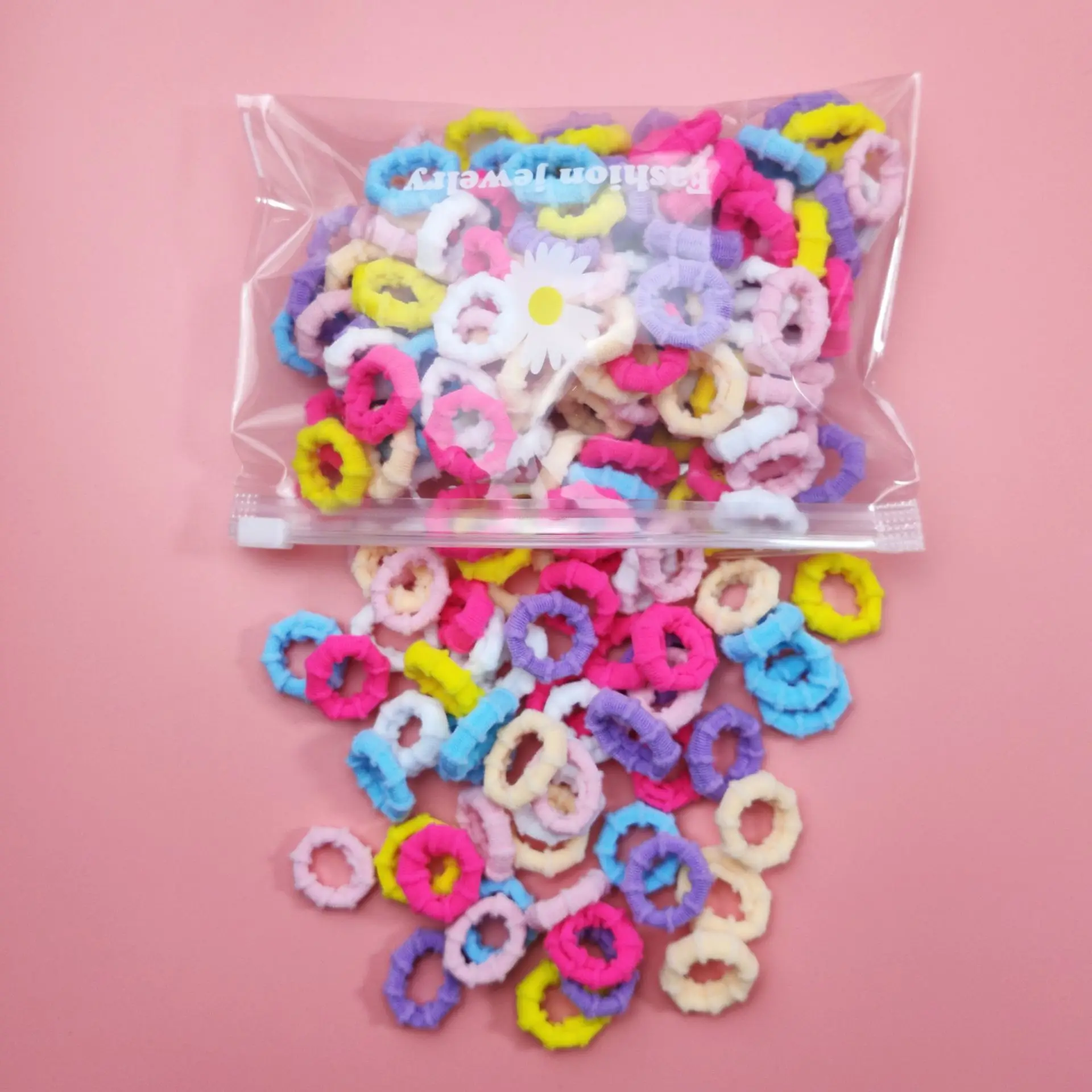 100Pcs Hair Accessories Band Bandeau Cheveux Scrunchies Tiara Bands Girls Seamless Tie Small Towel Ring Rubber Color Gradient
100Pcs Hair Accessories Band Bandeau Cheveux Scrunchies Tiara Bands Girls Seamless Tie Small Towel Ring Rubber Color Gradient