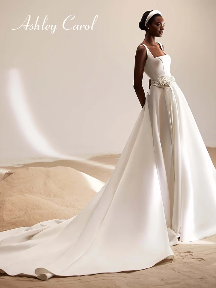 Ashley Carol A-Line Wedding Dresses For Women 2024 Square Collar Bridal Dress Long Train Princess Bride A-Line Vestidos De Novia
Ashley Carol A-Line Wedding Dresses For Women 2024 Square Collar Bridal Dress Long Train Princess Bride A-Line Vestidos De Novia