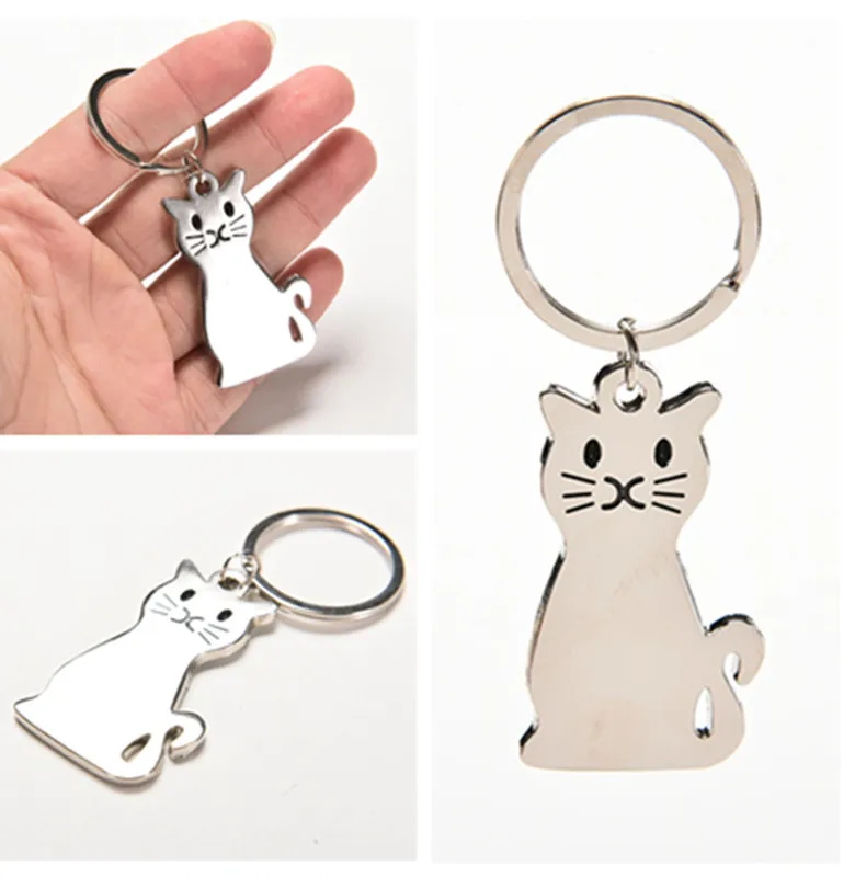 1Pc Cute Cat Shaped Metal Key Chain Keychain Key Ring Keyrings Festival Gift Best Price
1Pc Cute Cat Shaped Metal Key Chain Keychain Key Ring Keyrings Festival Gift Best Price