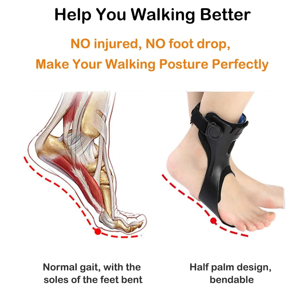 AFO Drop Foot Brace Foot Up Ankle Foot Orthosis Support with Inflatable Airbag for Hemiplegia Stroke Shoes Walking Foot Stabiliz
AFO Drop Foot Brace Foot Up Ankle Foot Orthosis Support with Inflatable Airbag for Hemiplegia Stroke Shoes Walking Foot Stabiliz