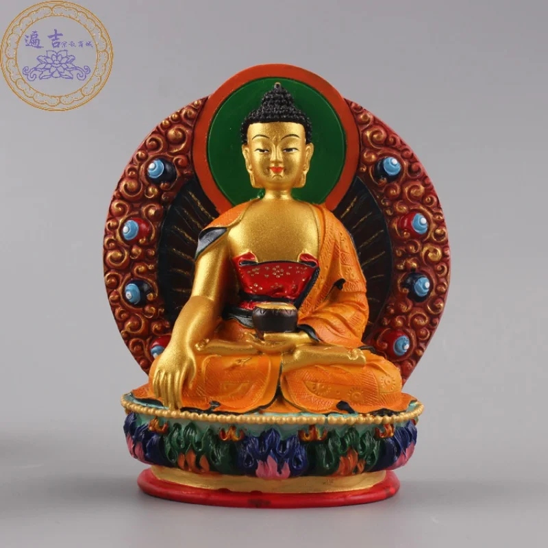 Tibetan Tantra Sakyamuni Resin Hand Painting Sakyamuni Holy Body Statue Portable Sakyamuni Buddha
Tibetan Tantra Sakyamuni Resin Hand Painting Sakyamuni Holy Body Statue Portable Sakyamuni Buddha