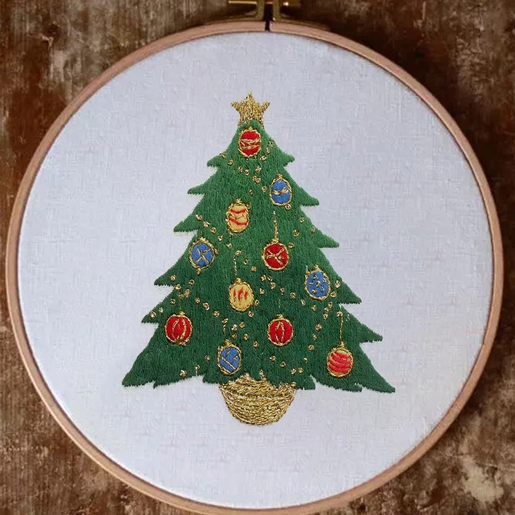 Embroidery Cloth with Pattern Christmas Embroidery Accessories Holiday Embroidery Kits Eye Stitching
Embroidery Cloth with Pattern Christmas Embroidery Accessories Holiday Embroidery Kits Eye Stitching