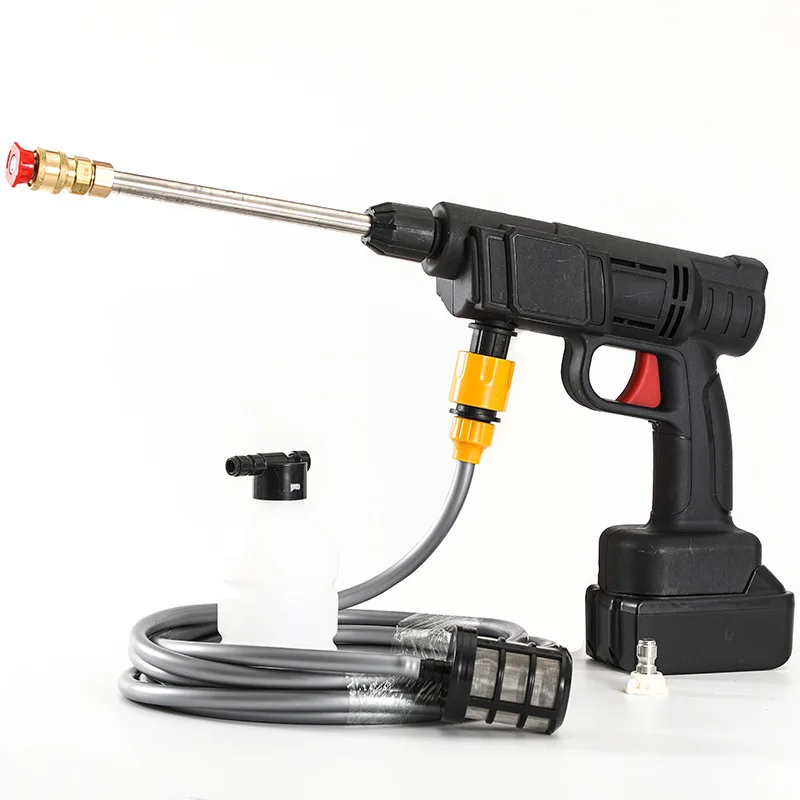 Use portable rechargeable wireless car locomotive water cannons car wash water pump clean artifact lithium-ion batteries
Use portable rechargeable wireless car locomotive water cannons car wash water pump clean artifact lithium-ion batteries