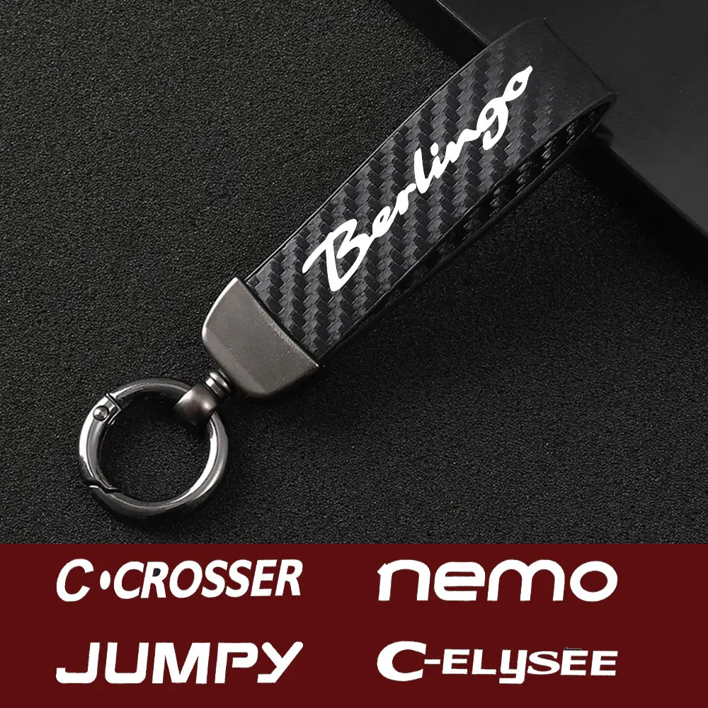 Car KeyChain High-Grade Carbon Fiber Style Key Rings Holder For Citroen Berlingo C-Crosser C-ELYSEE Jumpy Nemo Picasso VTS Xsara
Car KeyChain High-Grade Carbon Fiber Style Key Rings Holder For Citroen Berlingo C-Crosser C-ELYSEE Jumpy Nemo Picasso VTS Xsara