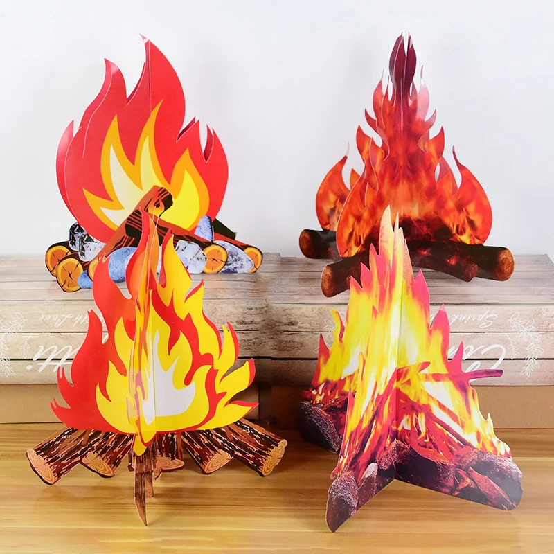 1/3pcs 3D Cardboard Campfire Centerpiece Creative Artificial Fire Home Decoration For Summer Camp Campfire Party Props Supplies
1/3pcs 3D Cardboard Campfire Centerpiece Creative Artificial Fire Home Decoration For Summer Camp Campfire Party Props Supplies